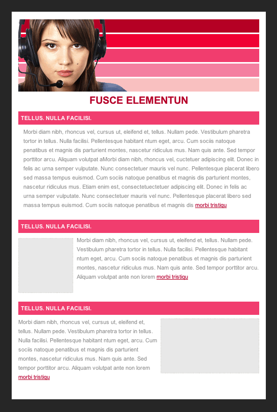 template 1 columna