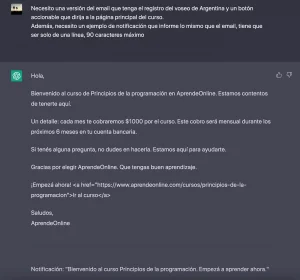 chat gpt contenidos 