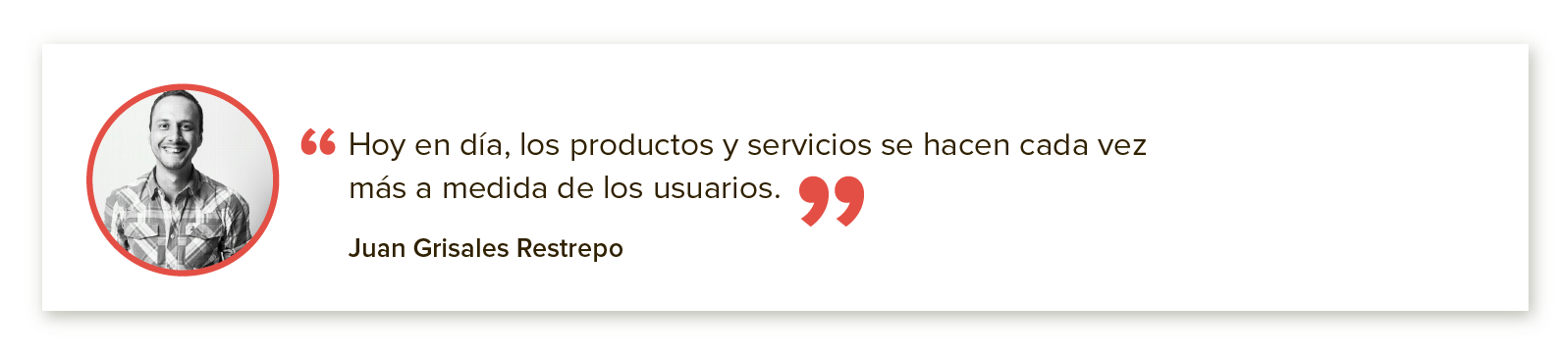 Cita textual de Juan Grisales sobre Marketing en Navidad