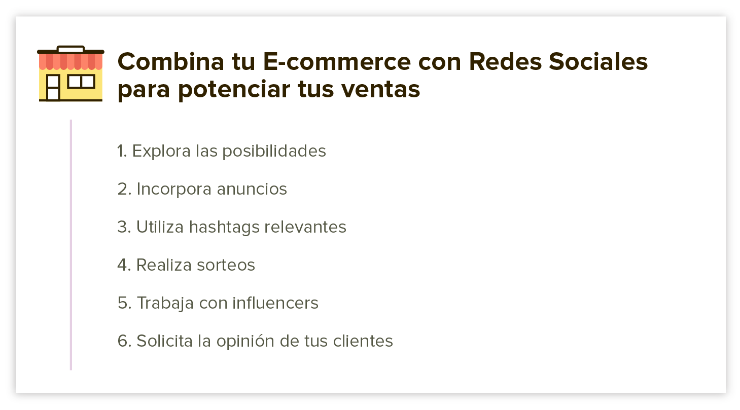 ecommerce y redes sociales sintesis