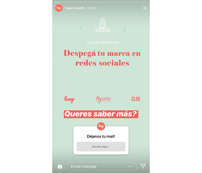 stickers en stories