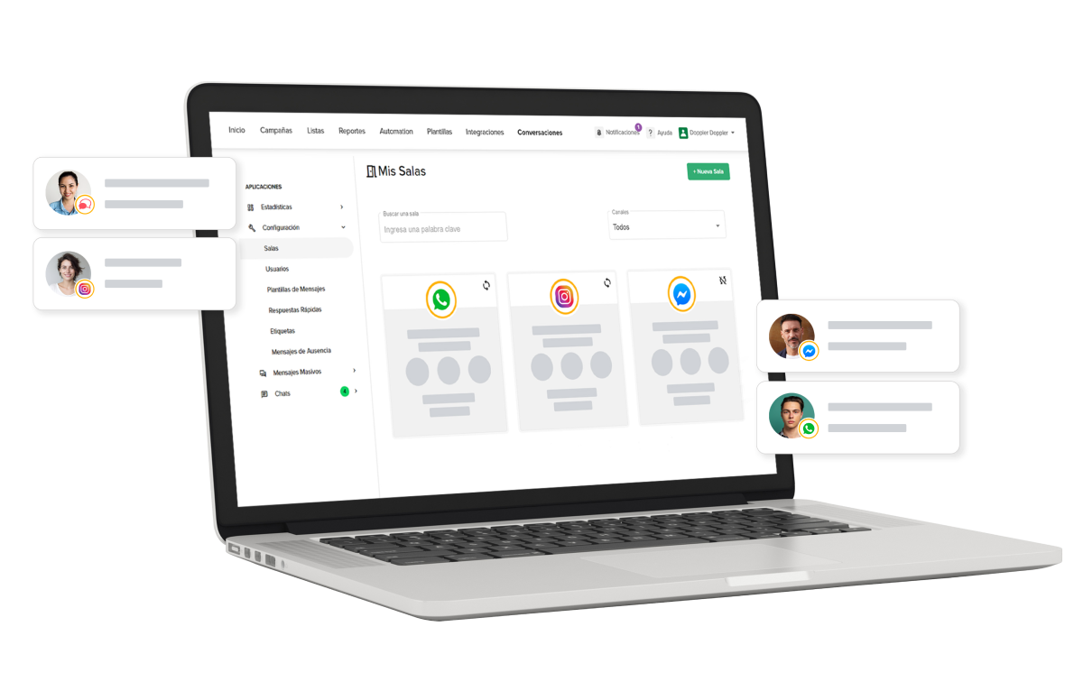 Aumenta tus ventas con Chatbots de Doppler